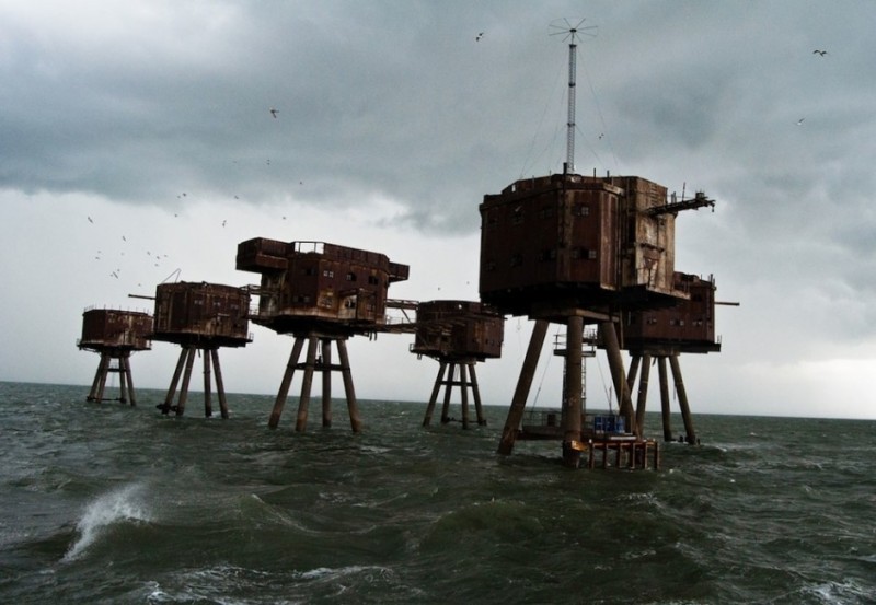 A Maunsell Tengeri Erődök, Anglia