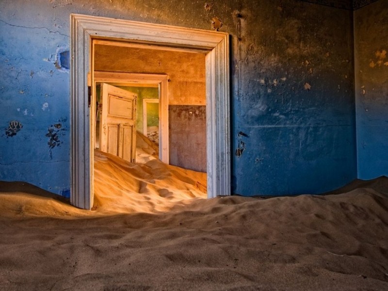  Kolmanskop, Namíb-sivatag