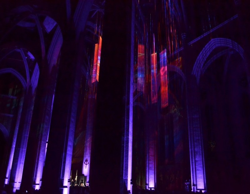 Rendkívüli látvány a Grace Katedrálisban