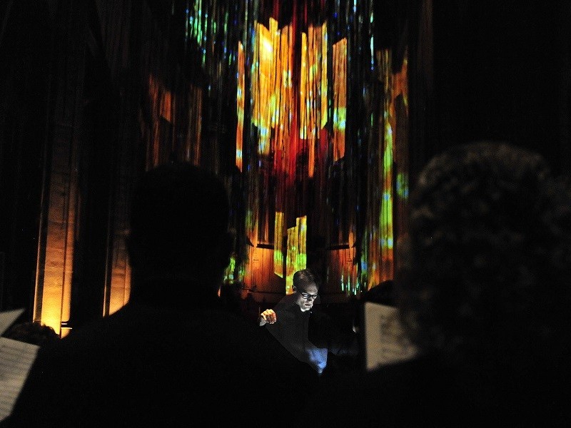 Rendkívüli látvány a Grace Katedrálisban