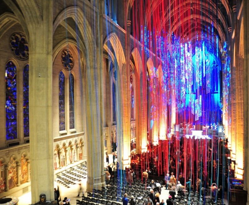 Rendkívüli látvány a Grace Katedrálisban