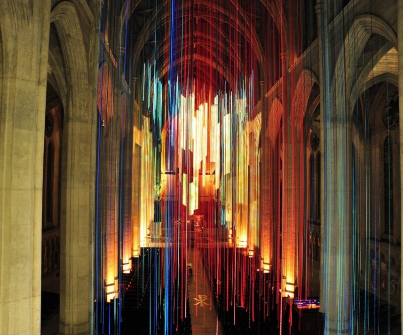 Rendkívüli látvány a Grace Katedrálisban